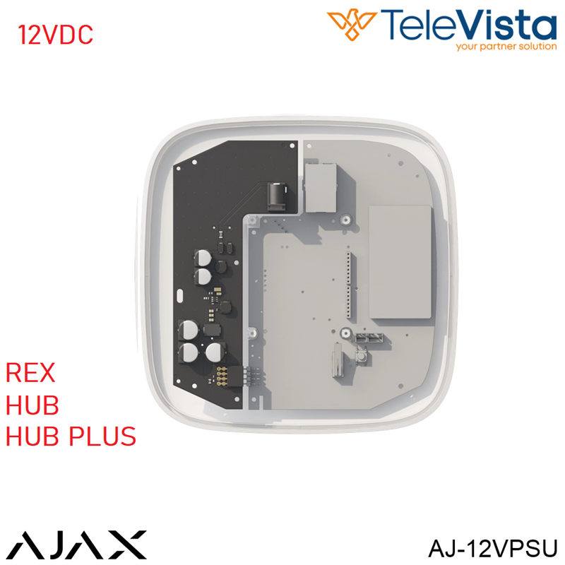38212 17938.54 Scheda Ajax 12V PSU per Hub/Hub Plus/ReX b40